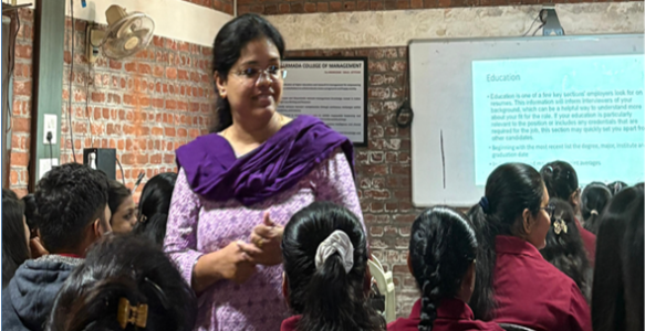 Workshop on Resume Building and Interview Etiquette